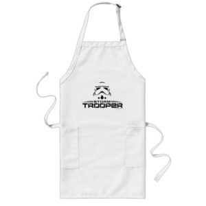 Stormtrooper Simplified Graphic Long Apron
