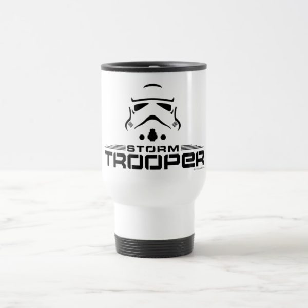 Stormtrooper Simplified Graphic Travel Mug