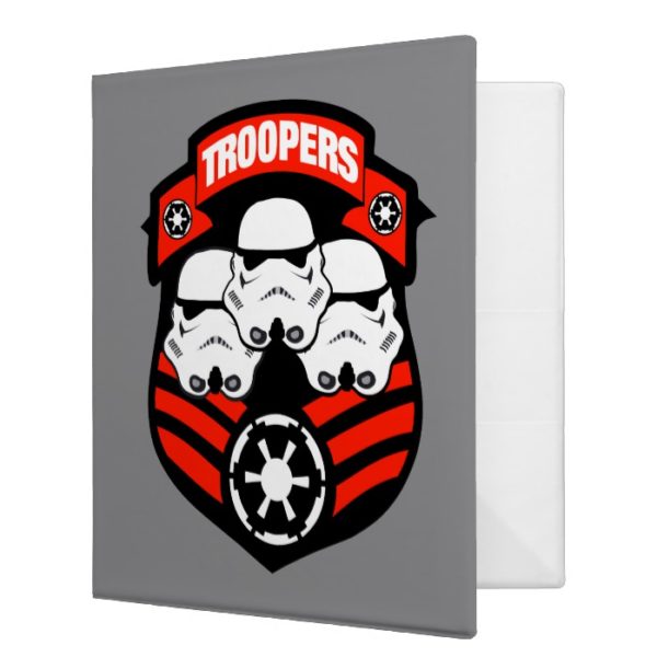 Stormtroopers Imperial Badge 3 Ring Binder