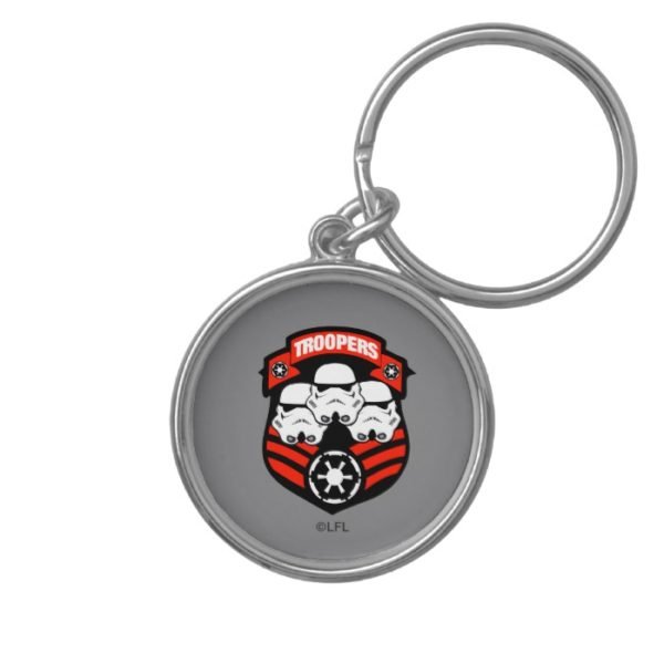 Stormtroopers Imperial Badge Keychain