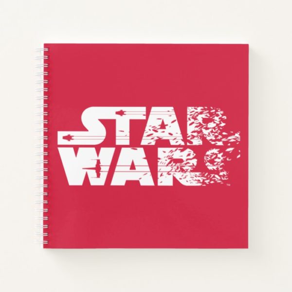 White Star Wars Logo Notebook