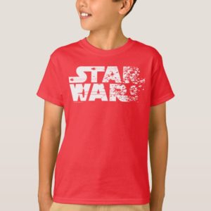 White Star Wars Logo T-Shirt