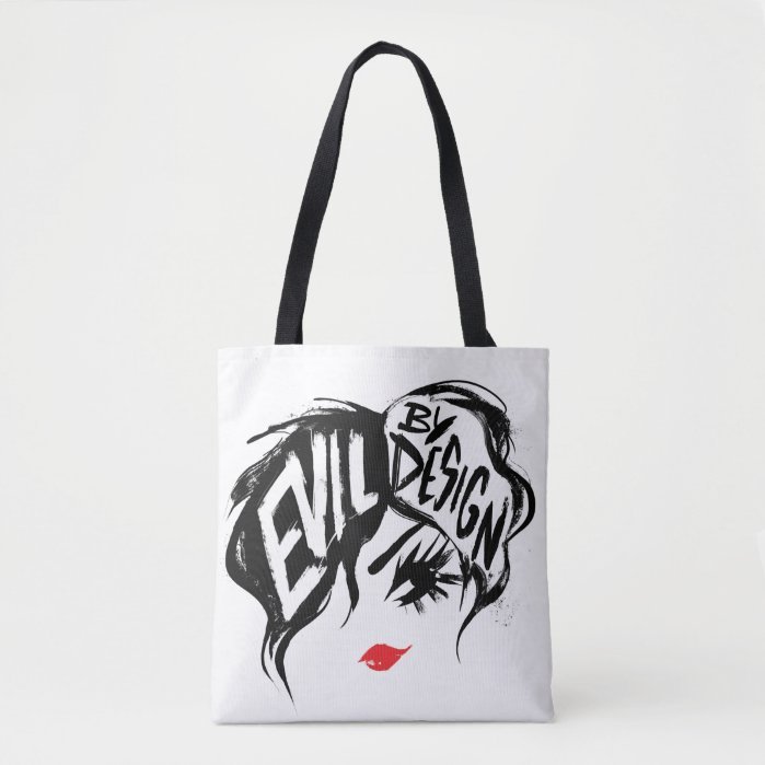 Cruella | Evil By Design Brush Stroke Painting Tote Bag