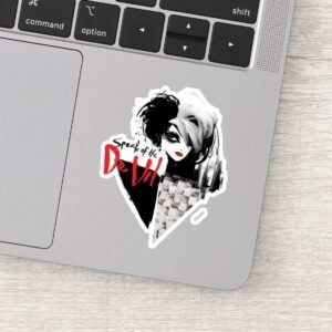 Cruella | Speak of the De Vil Diamond Collage Sticker