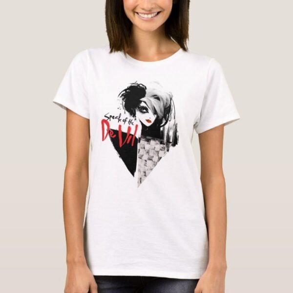 Cruella | Speak of the De Vil Diamond Collage T-Shirt